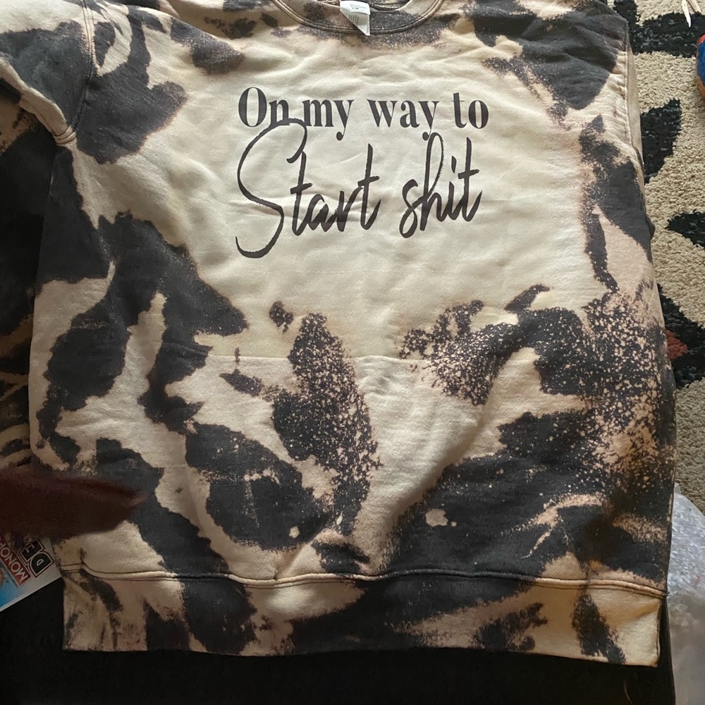 New shirts and sweaters- new! All size L
